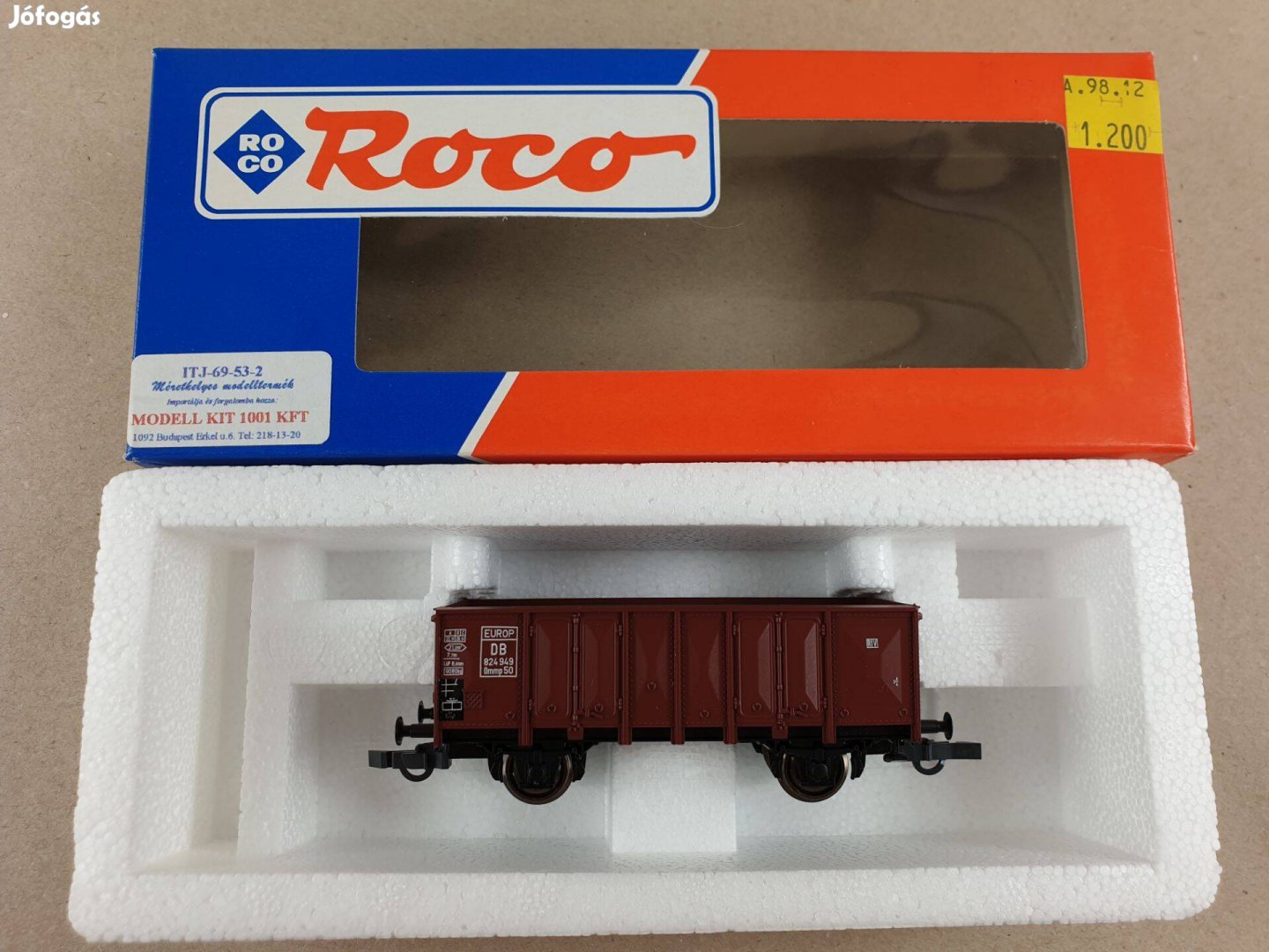 H0 Roco 46043 DB Nyitott Tehervagon - Vagon Új