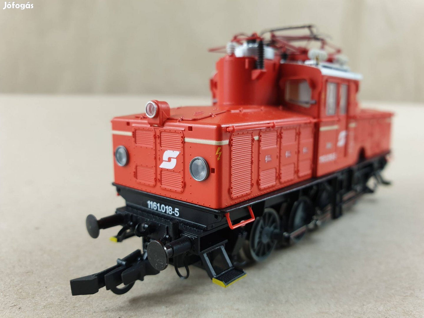 H0 Roco Platin 63830 ÖBB 1161 018-5 Villanymozdony - DCC