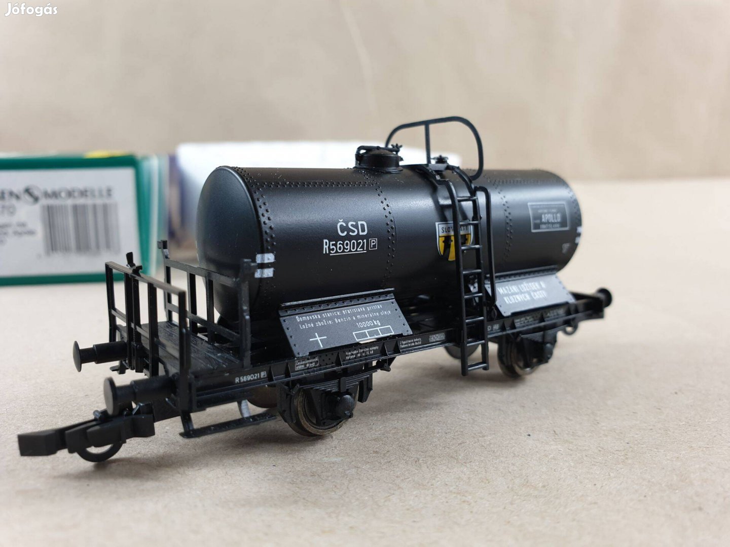 H0 Sachsenmodelle 16070 CSD Tartályvagon Vagon