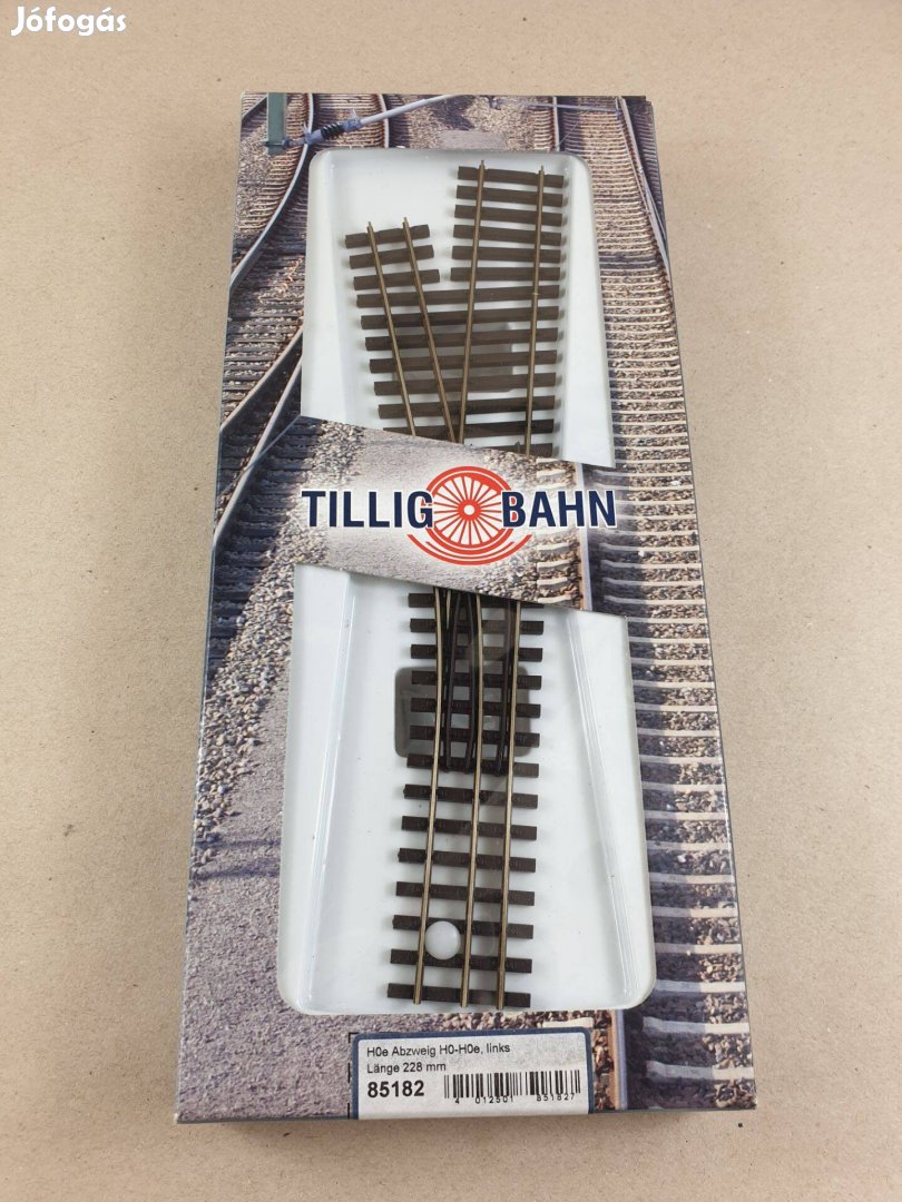 H0 - H0e Tillig 85181 - 85182 Kiágazás Pár - Vágány Sín