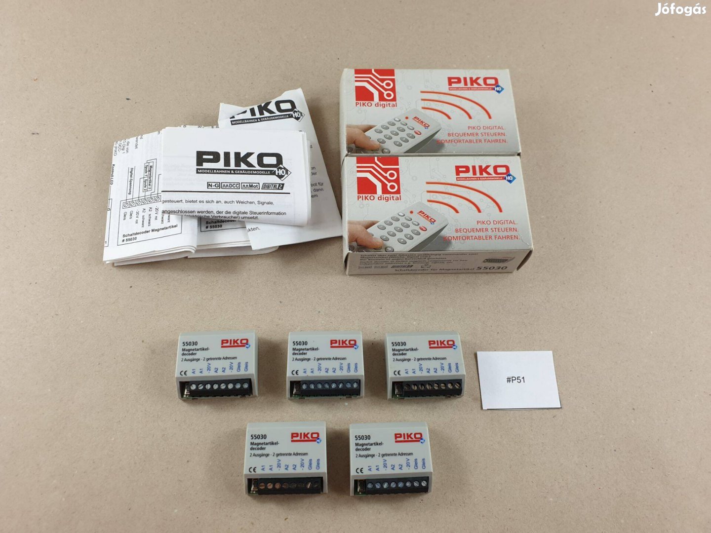 H0 , TT , N Piko 55030 Dekóder Mágneses Eszközökhöz -