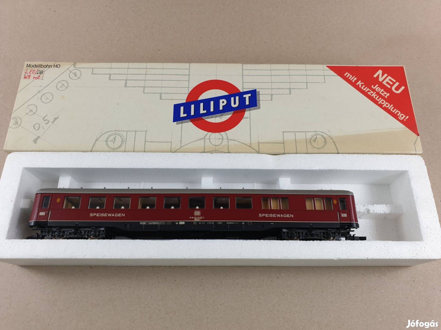 H0 liliput 836 00 DB Étkezőkocsi - Személyvagon 28