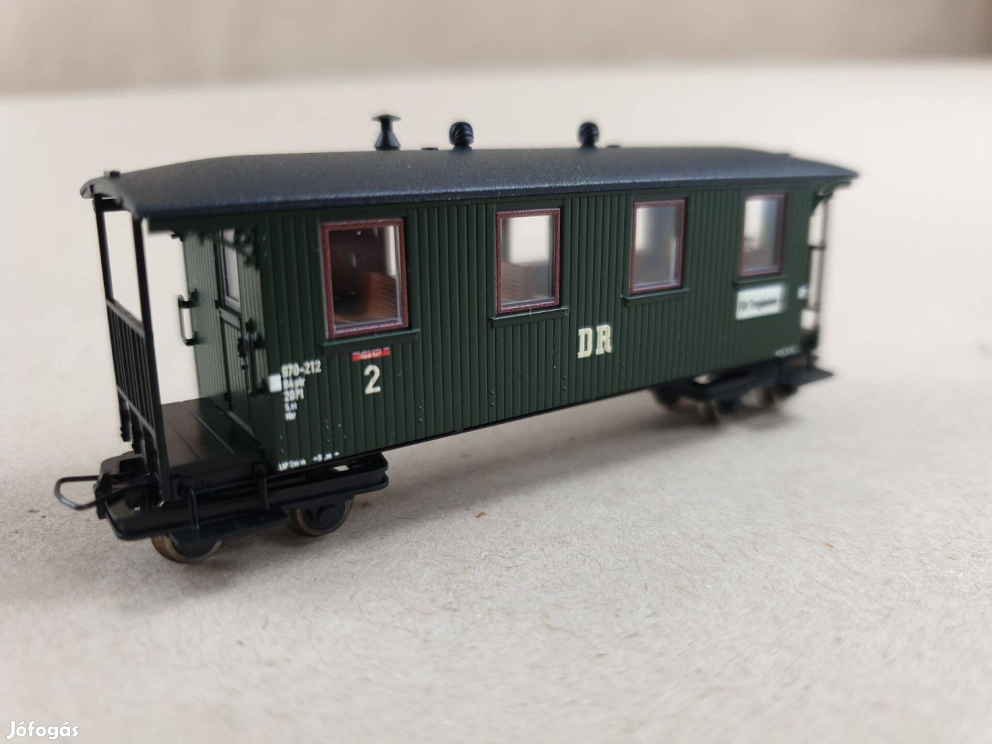 H0e Roco 34061 DR Személyvagon - Vagon