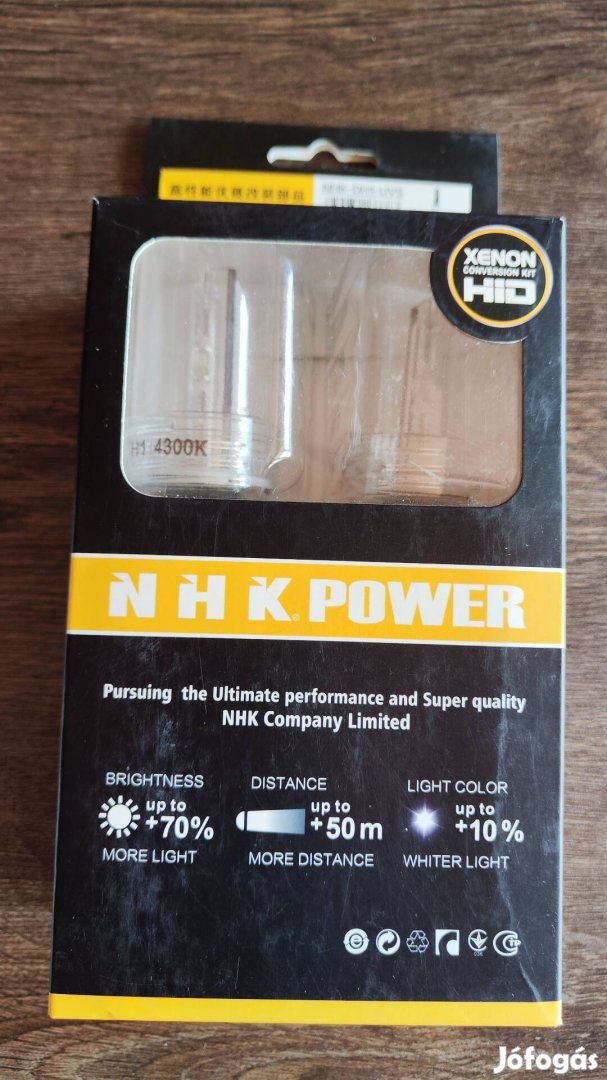 H1-as NHK xenon izzó