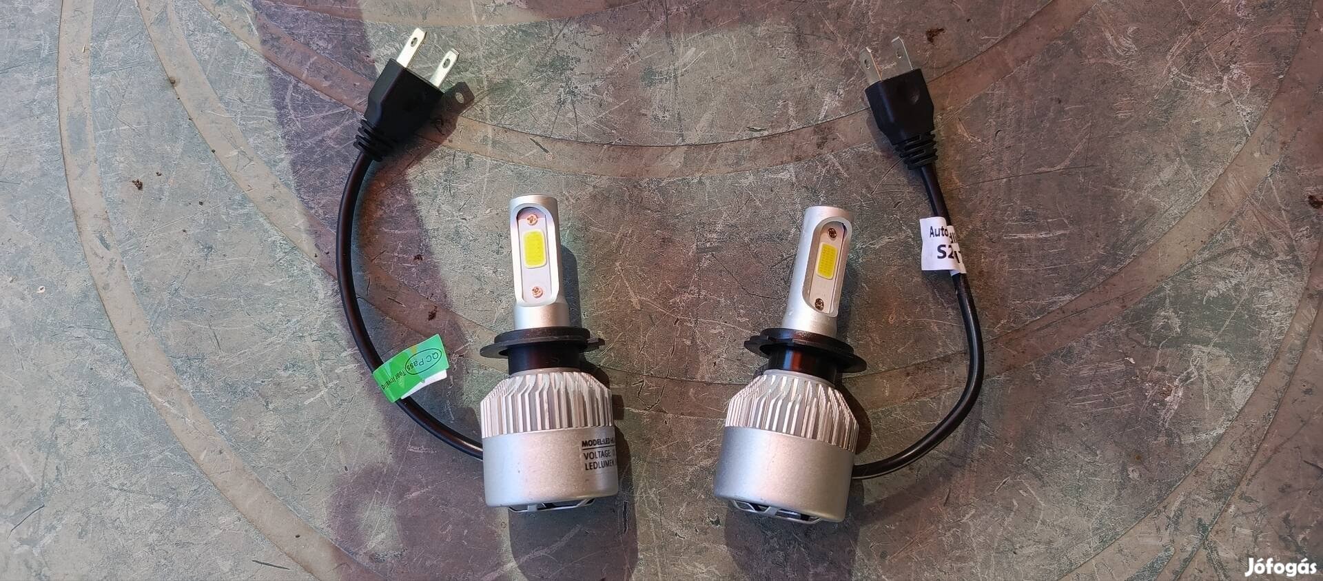 H7 LED izzó hűtőventillátorral