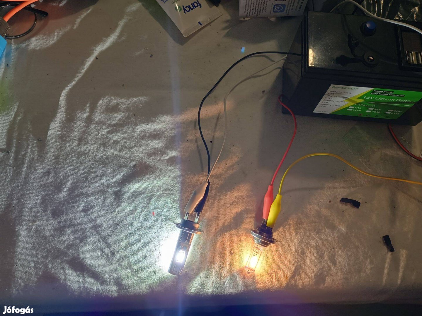 H7 led izzó új, dobozában