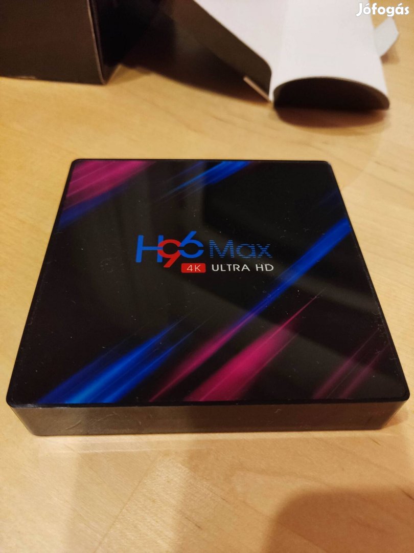 H96 Max tv box 4K tv okosító ingyen film lejátszó