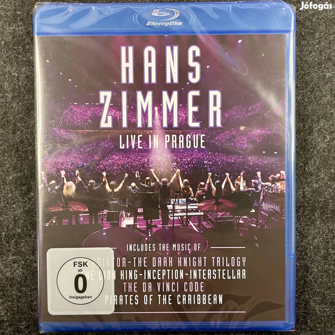 HANS Zimmer - Live in Prague blu-ray (bontatlan)