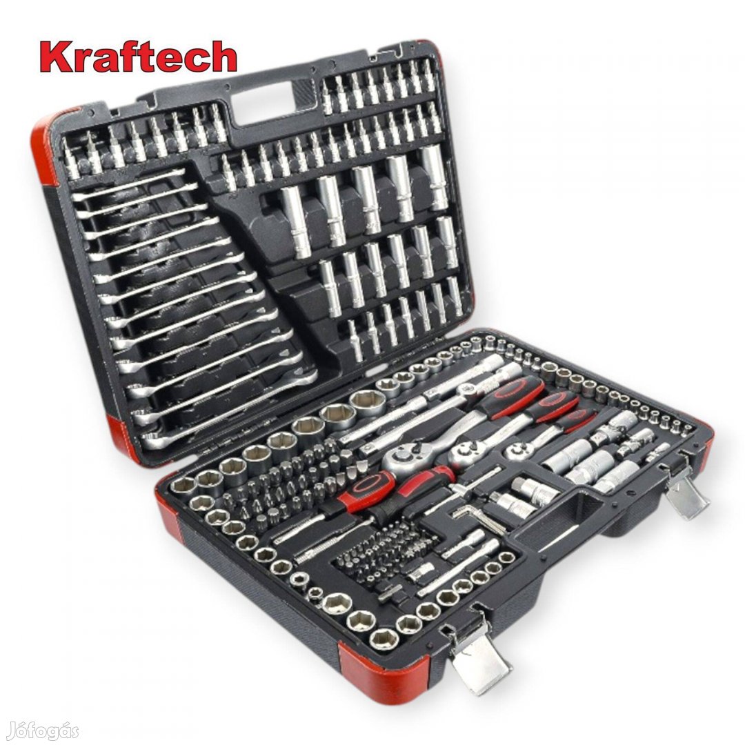 HA-0056 - Kraftech 216pcs Krova Dugókulcs készlet