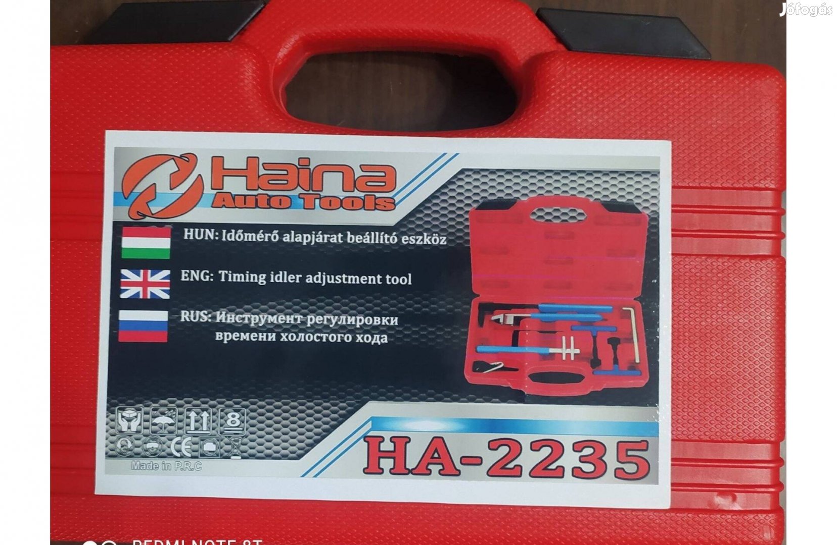 HA-2235 Univerzális vezérlésrögzítő készlet benzin, dízel 8 Részes