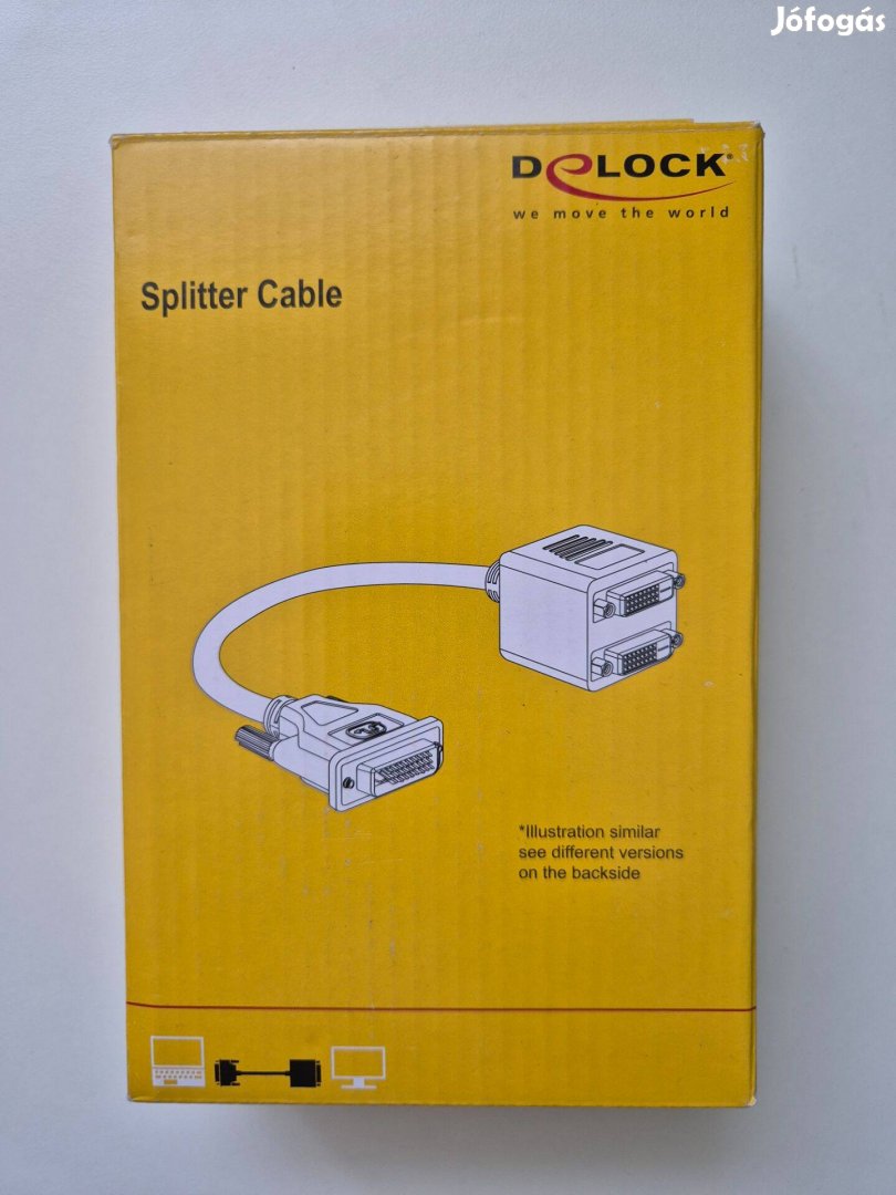 HDMI 2-port Elosztó (Delock 65226 Splitter)