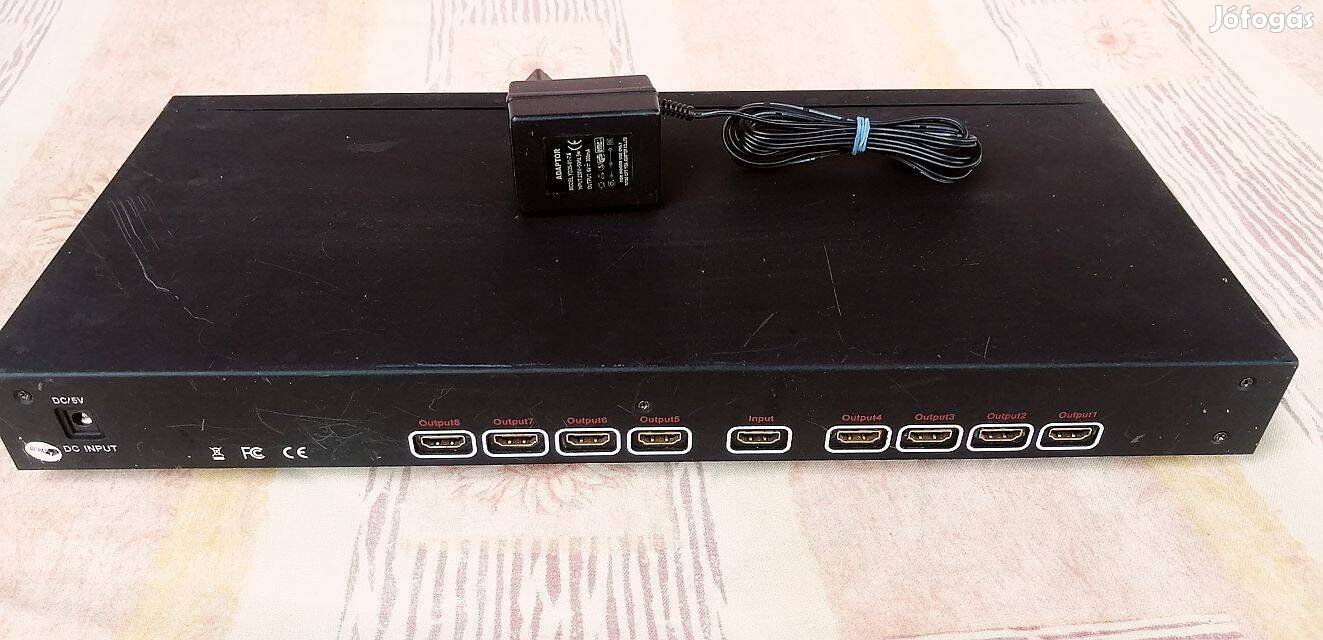 HDMI 8 csatornás Splitter HSP0108