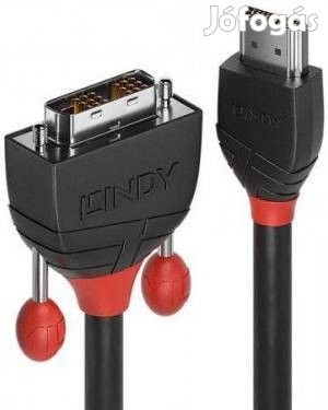 HDMI/DVI-D kétirányú kábel 35 cm Lindy