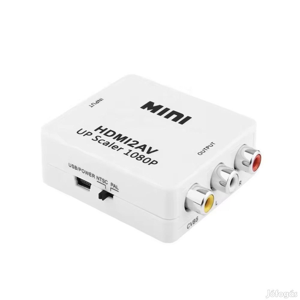 HDMI-RCA Video Audio Adapter Converter 1080P HD