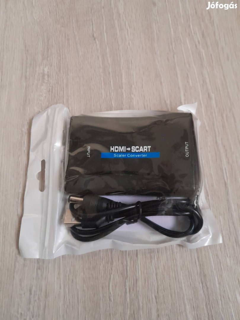 HDMI-Scart átalakító, adapter Új!