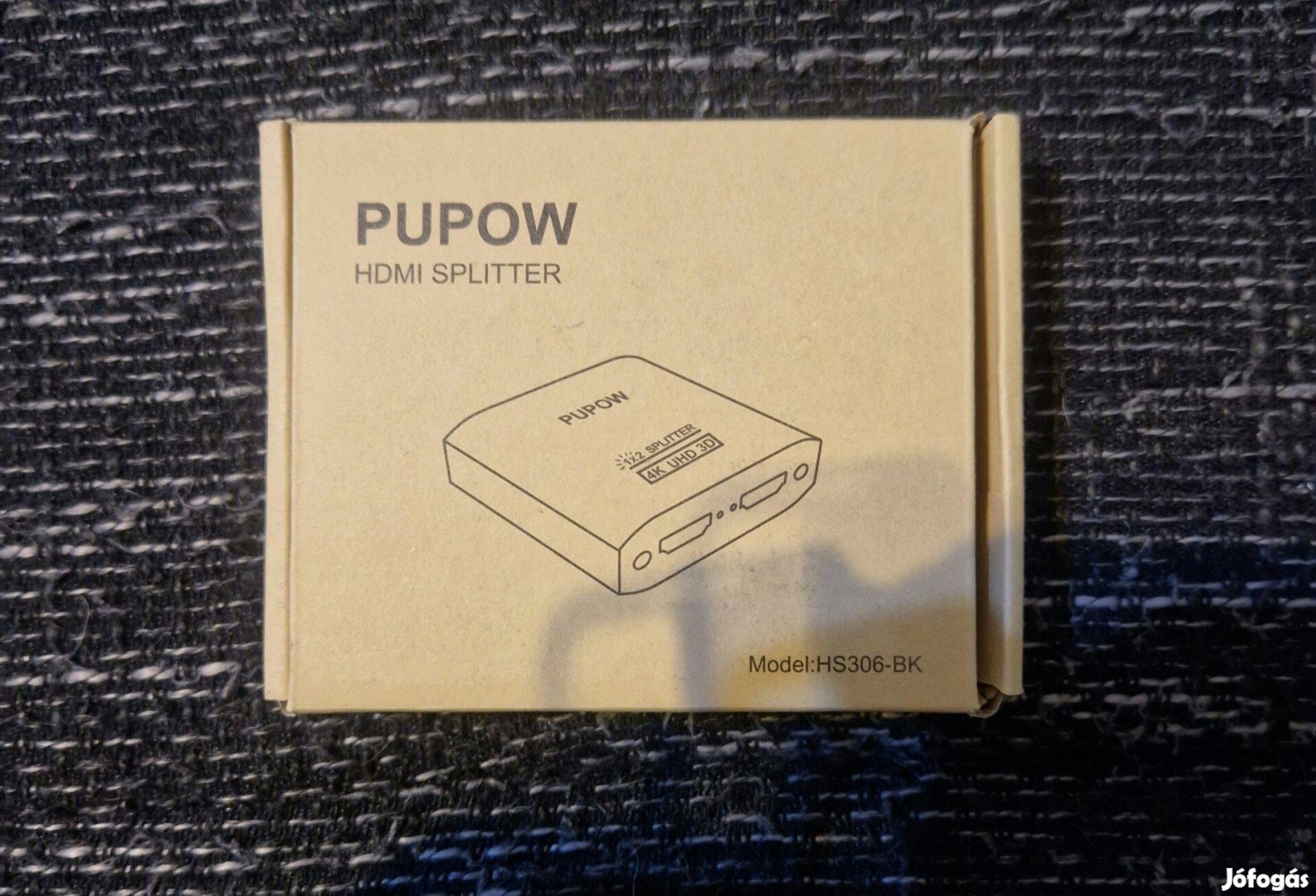 HDMI Splitter / HDMI elosztó 1 Bemenet 2 Kimenet