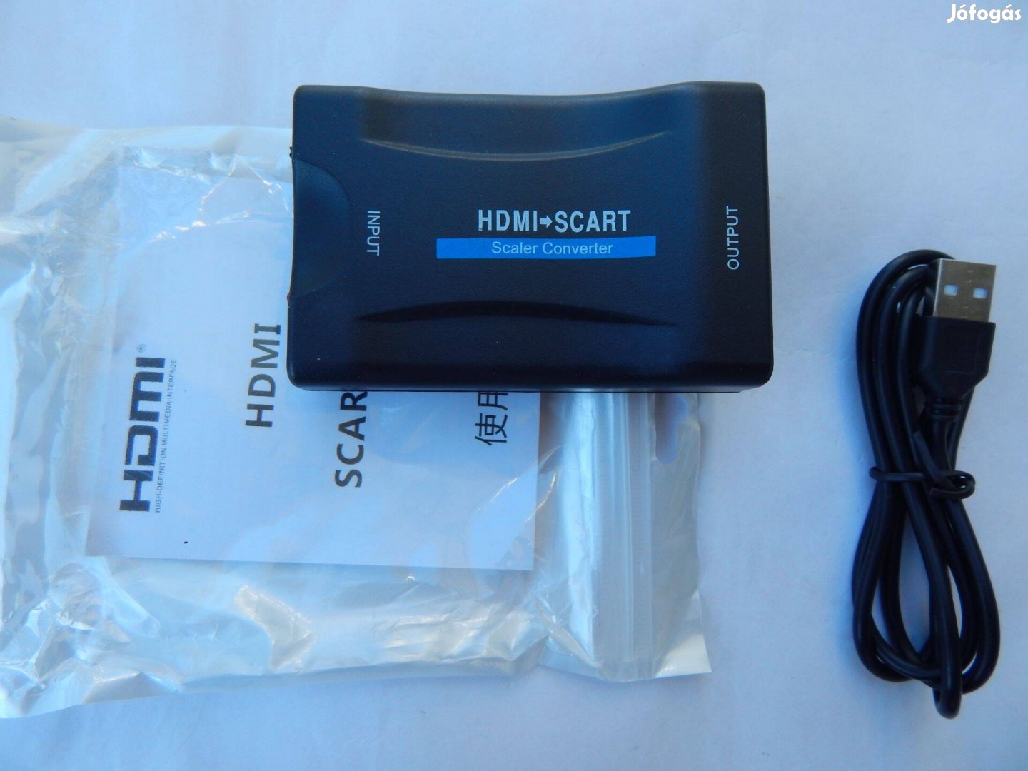 HDMI To SCART Adapter Hdmi Átalakító Euroscart-ra Új