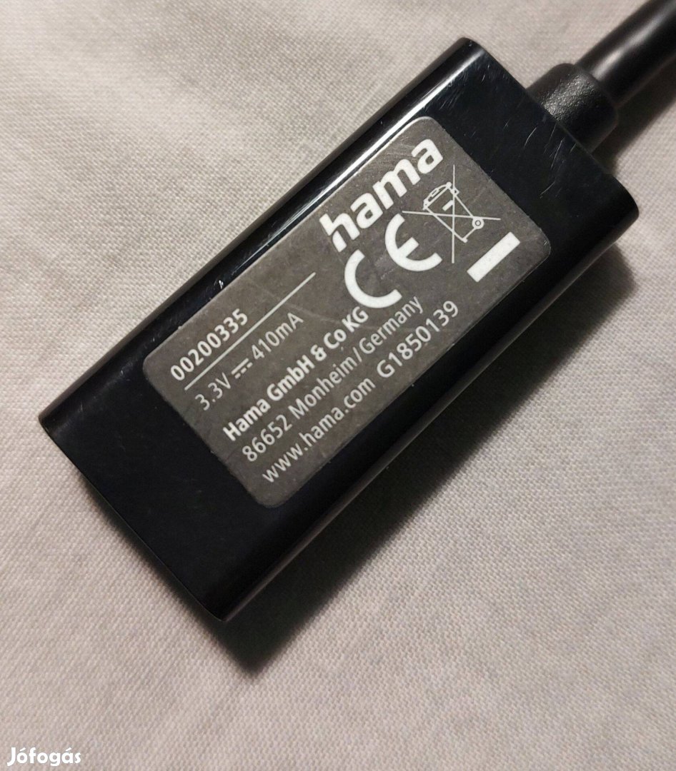 HDMI - DP display port átalakító Hama