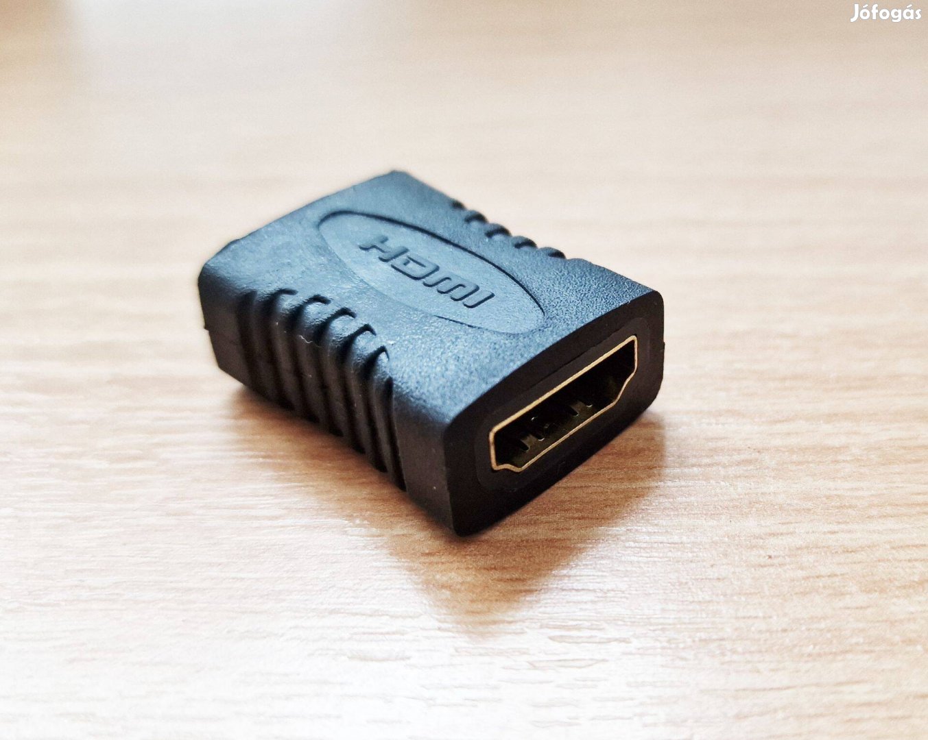 HDMI adapter anya-anya 1080P két HDMI kábel toldáshoz fekete