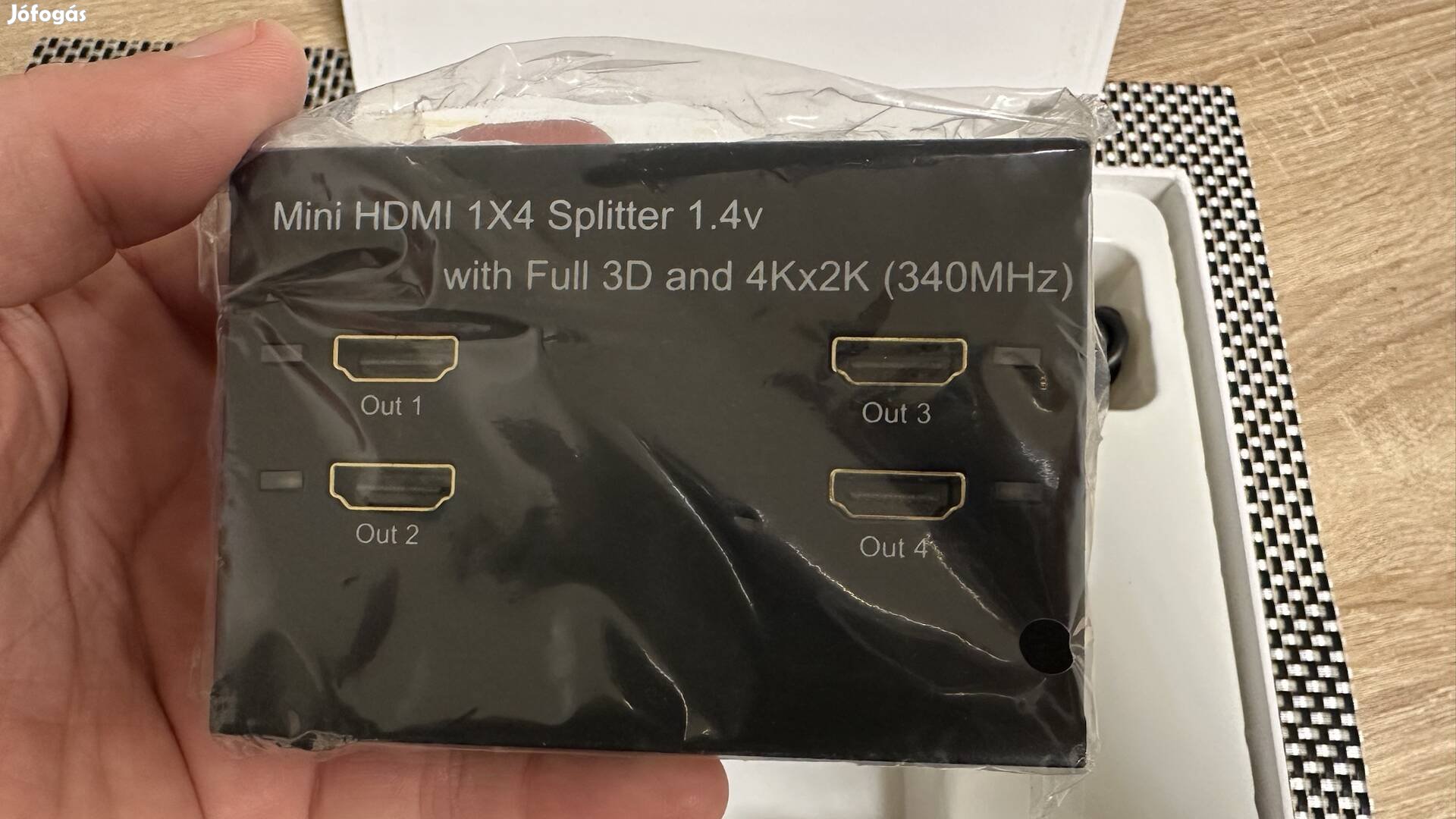 HDMI elosztó 1x4 es, Full HD 3D és 4K