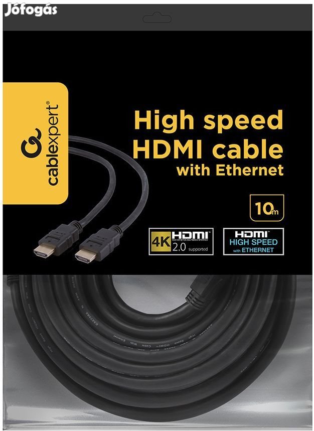 HDMI kábel 10 m 4K Cablexpert