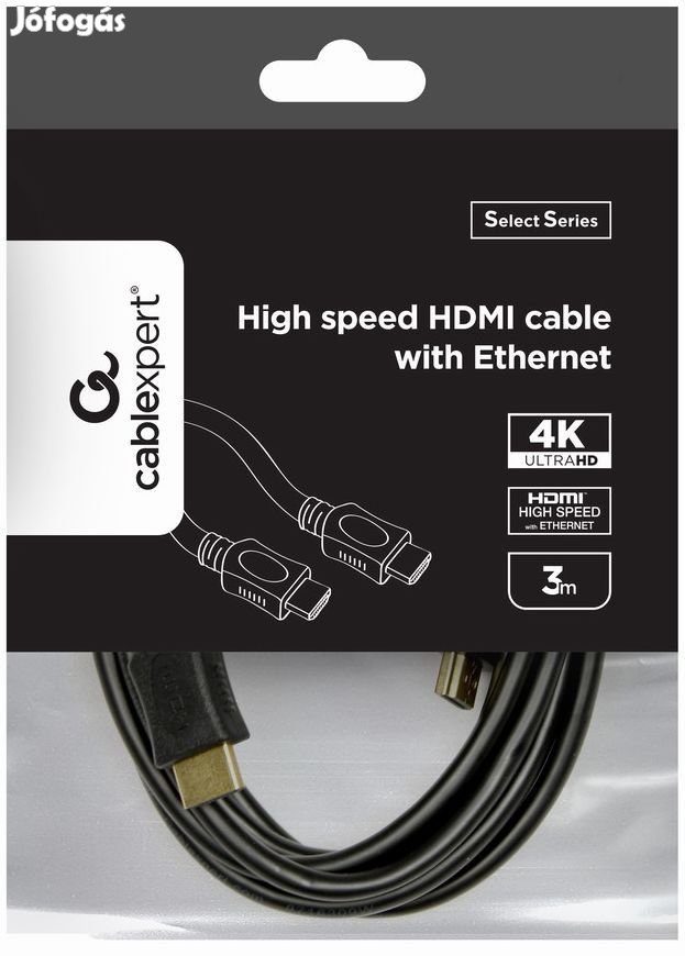 HDMI kábel 3.0 m 4K Cablexpert