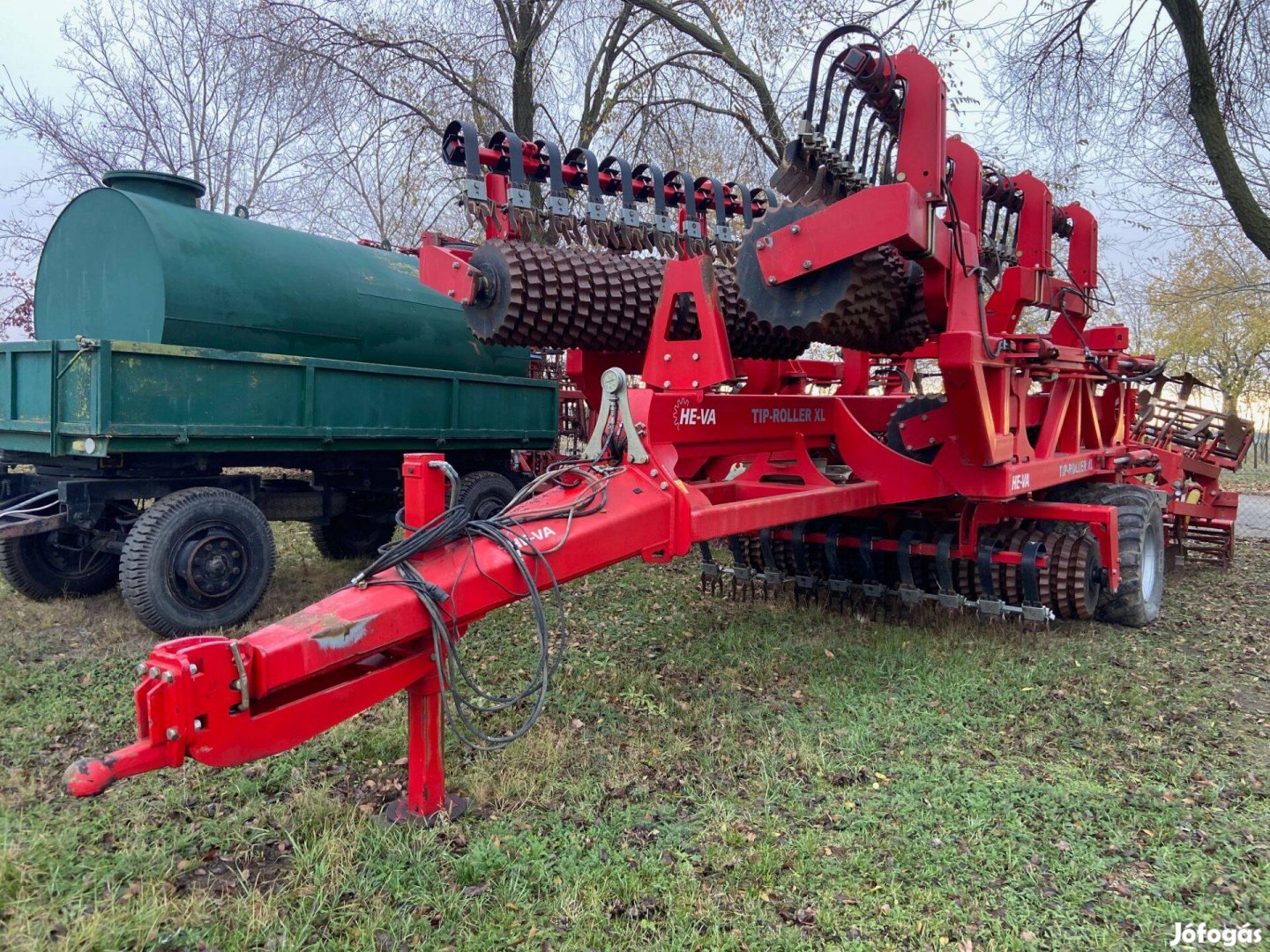 HE-VA Tip Roller XL 1230 rögrörő, tömörítő henger