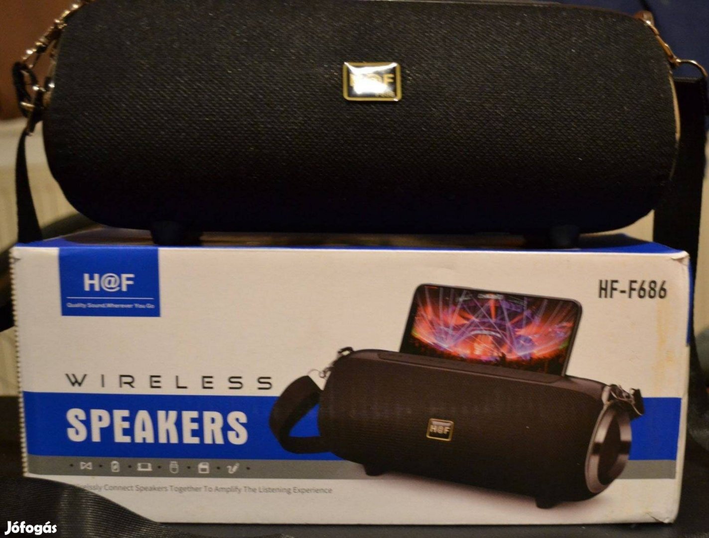 HF speaker hordozható