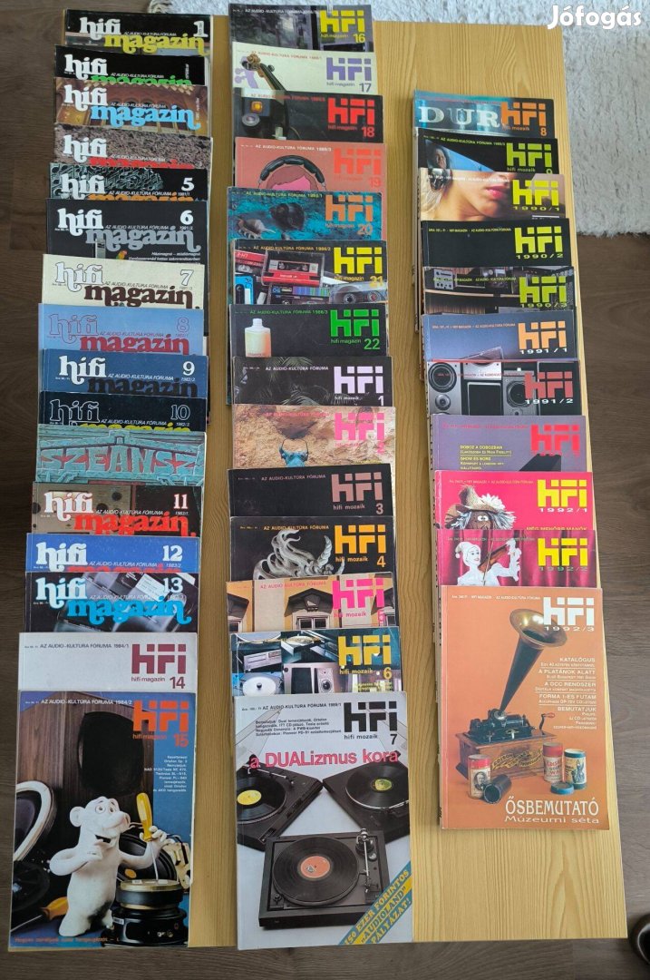 HIFI magazin és Rádió technika újságok akár gyűjtőknek is