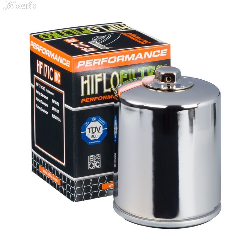 HIFLOFILTRO Teljesítmény Olajszűrő Króm - HF171CRC