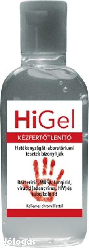 HIGEL ALKOHOLOS GÉL KÉZFERTÖTLENITÖ 300ML