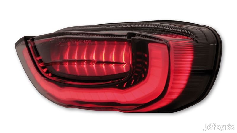 HIGHSIDER okos LED hátsó lámpa HONDA CB 650 18-tól, fekete fényvisszav