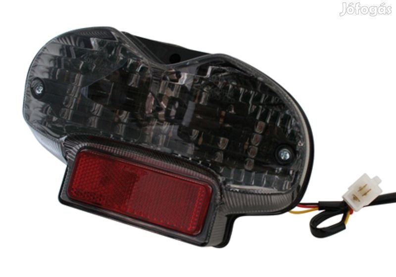 HIGHSIDER okos LED hátsó lámpa füstszínű üveggel, SUZUKI GSF 600 Bandi