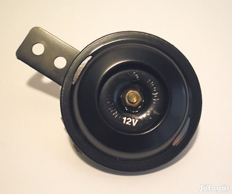 HIGHSIDER okos kürt, 12V, fekete, átmérő: 70 mm, 100 dB, E-jelölés