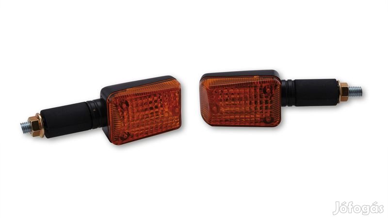 HIGHSIDER smart Mini irányjelzők, fekete, sárga üveg
