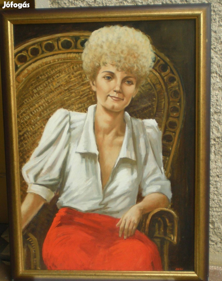 HIRES Magyar Festőművész Kalcsó József . 70 cm X 50 cm