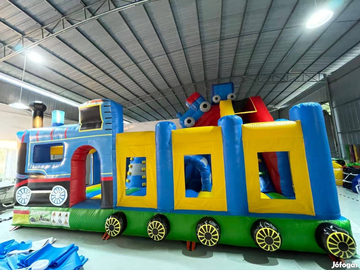 HJ87 Vonatos játékpark légvár ugrálóvár