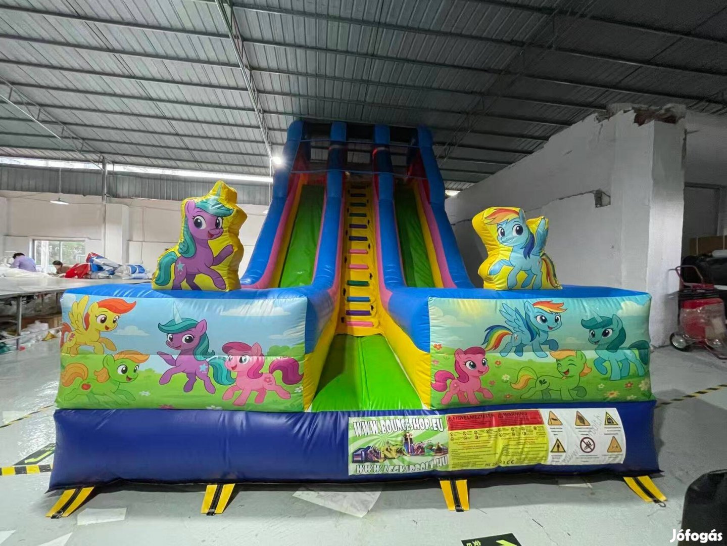 HJ89 Pónik óriáscsúszda légvár ugrálóvár
