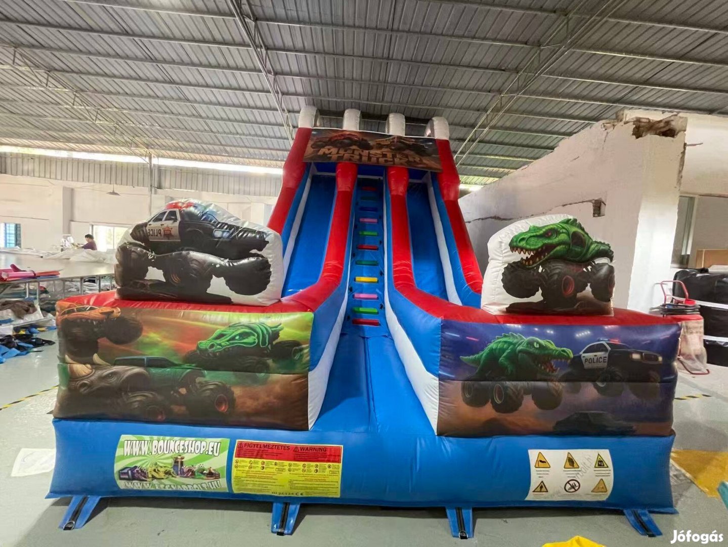 HJ90 Monster Truck óriáscsúszda légvár ugrálóvár
