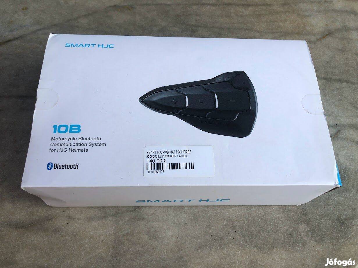 HJC Smart HJC 10B Bluetooth kommunikáció, intercom, rádió