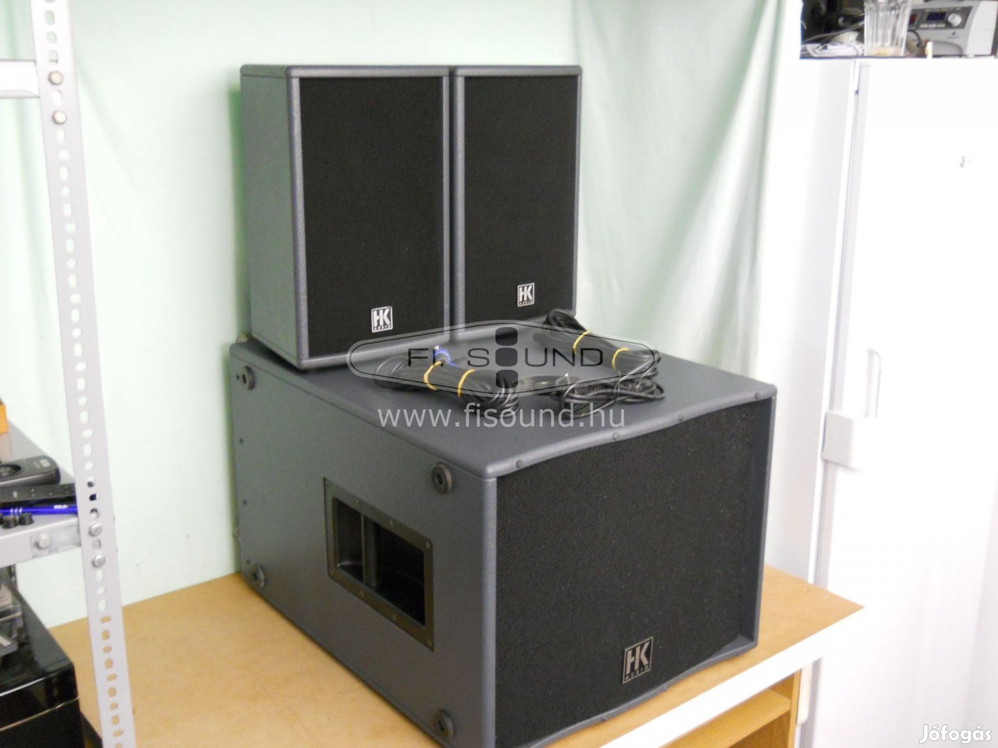 HK Audio Lucas 600 MK2 ,600W,2.1-s aktív hangrendszer 40cm-s