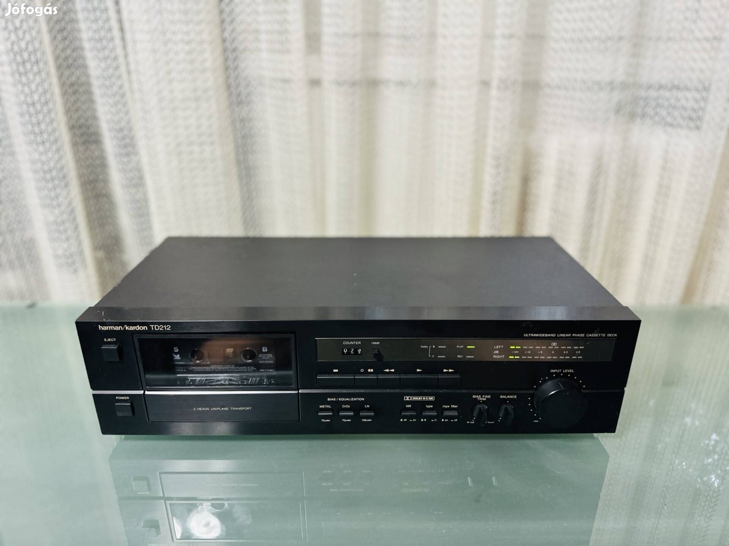 HK Harman/Kardon TD212 magnódeck kazettás magnó deck