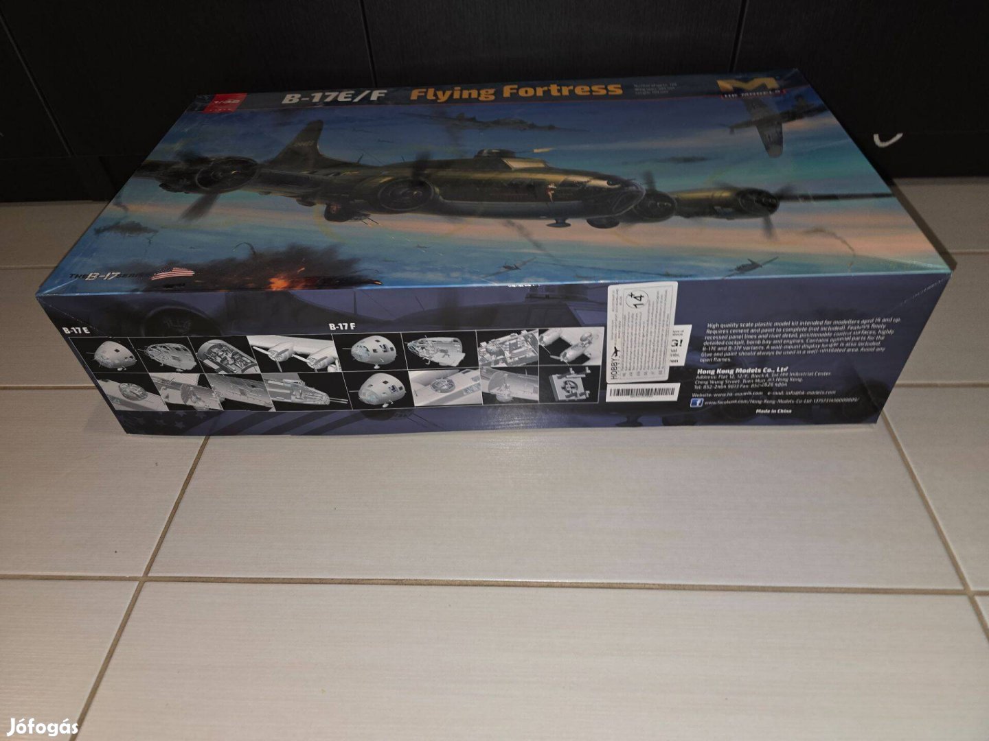 HK Models B-17E/F Flying Fortress 1:32