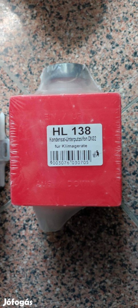 HL138 falba süllyeszthető klímaszifon