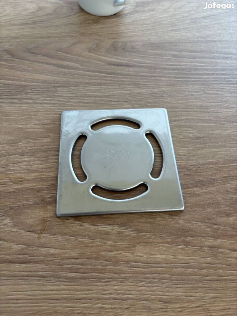 HL 3110 inox lefolyórács 115x115 mm