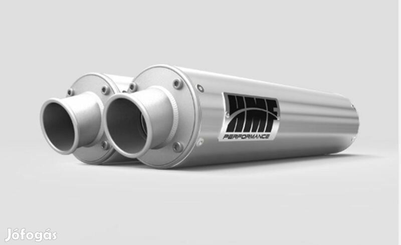 HMF Dual Performance sorozatú hangtompító - Csiszolt rozsdamentes acél