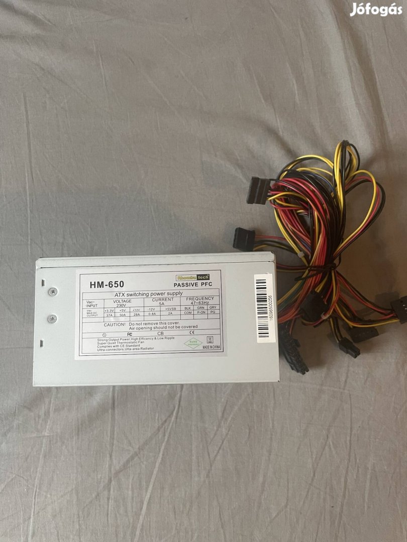 HM-650W-ATX Tápegység