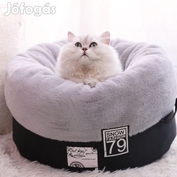 HOOPET macska fekhely, macskaágy Szürke M méret