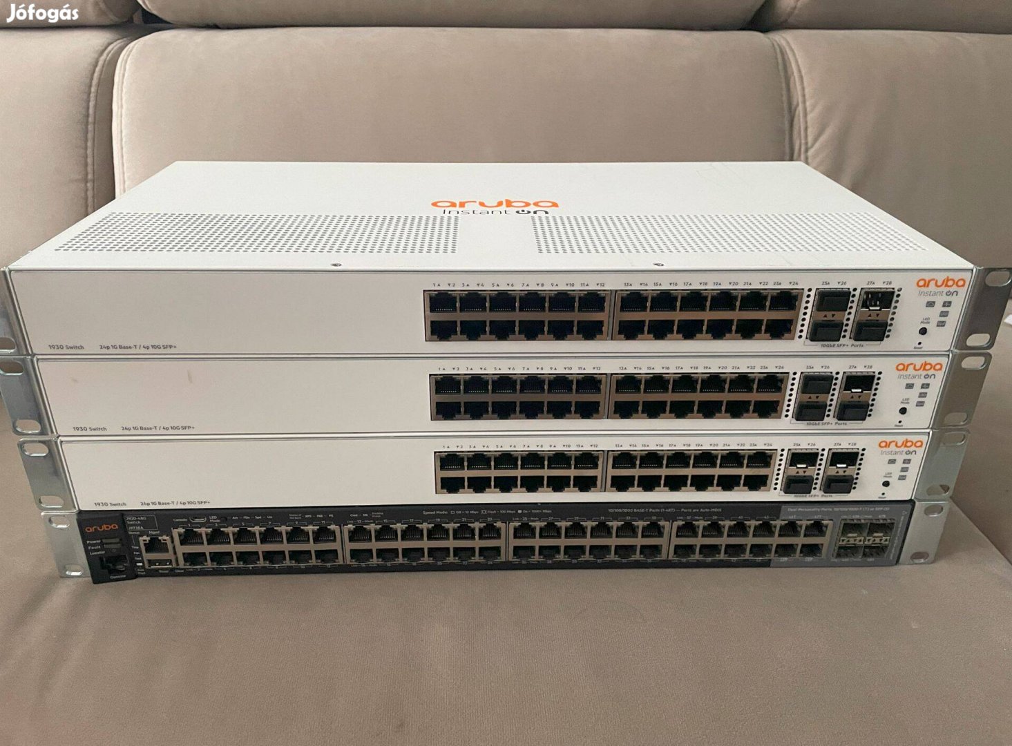 HPE Aruba Networks 10Gbps switchek