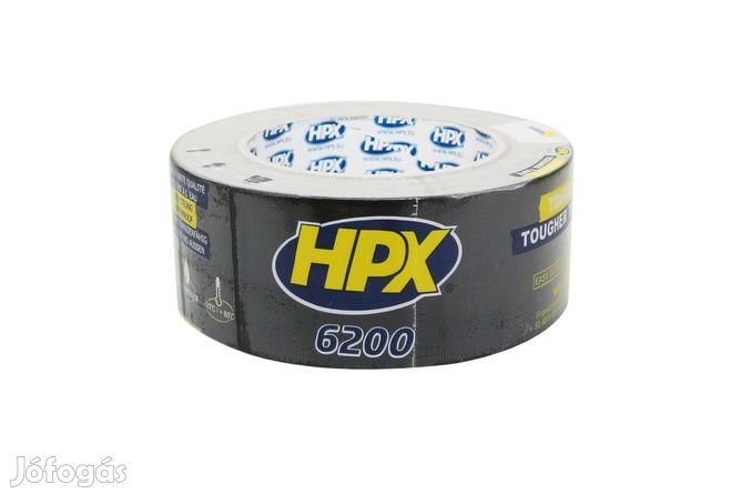 HPX 6200 szigetelőszalag 48mm x 25m fekete